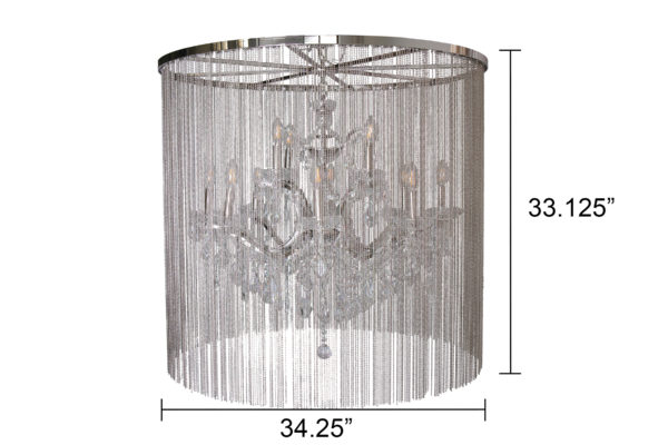 Cascata II Waterfall Chandelier