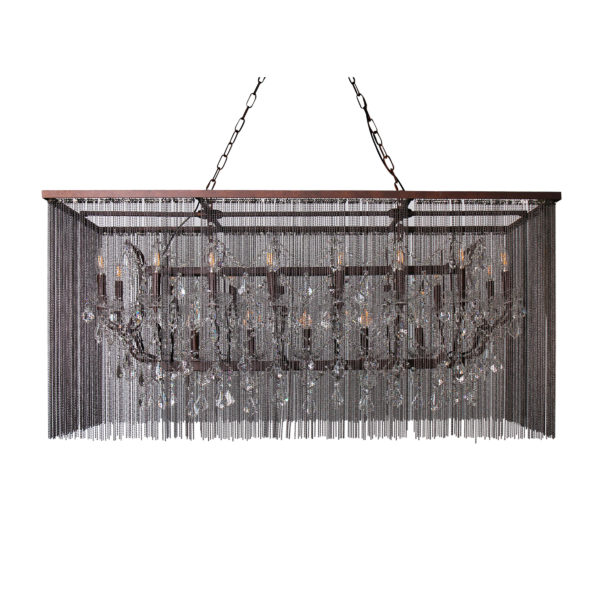 Cascata III 21-Light Candle-Style Chandelier