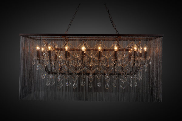 Cascata III 21-Light Candle-Style Chandelier